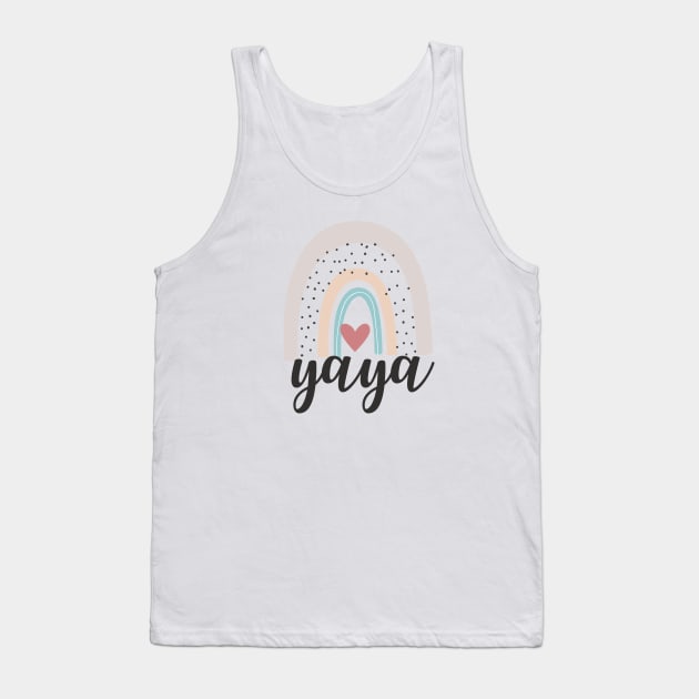 Pastel Rainbow Yaya Tank Top by Hello Sunshine